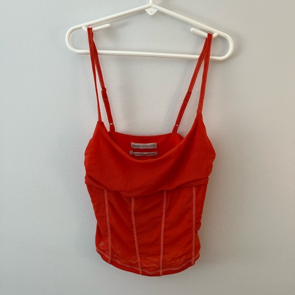 Urban Outfitters Tops - Urban Outfitters Red going out top size s